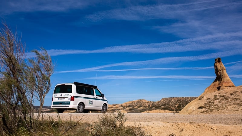 Roadtrip Bardenas Espagne Du Nord En Van Aménagé California Van Away