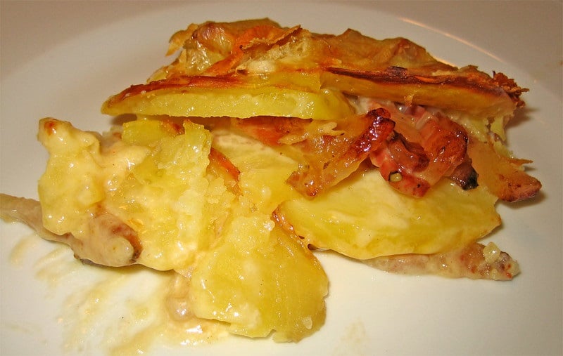 Tartiflette A La Poele A Cuisiner En Van Amenage