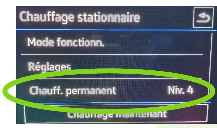 ecran chauffage