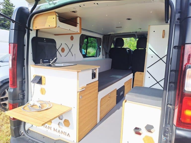 renault trafic aménagé van mania, modèle nord