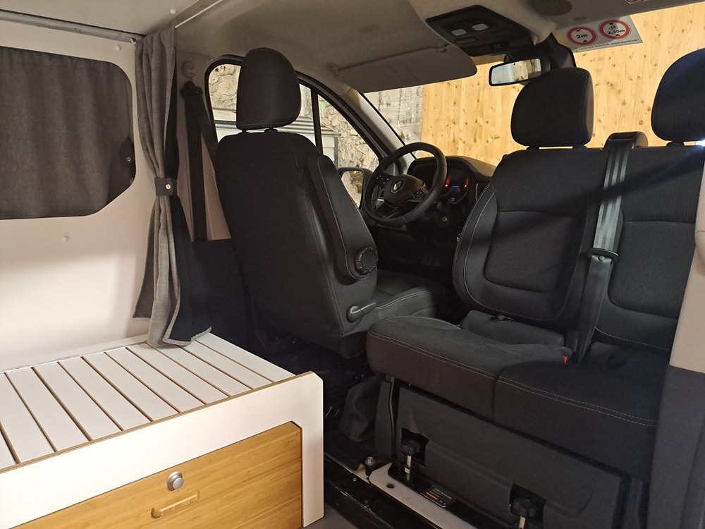 renault trafic aménagé van mania, modèle nord