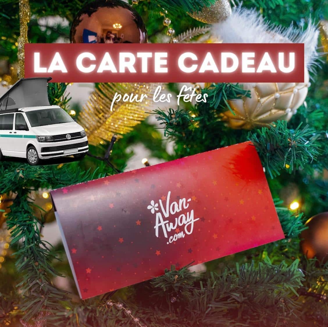 carte cadeau noel van away