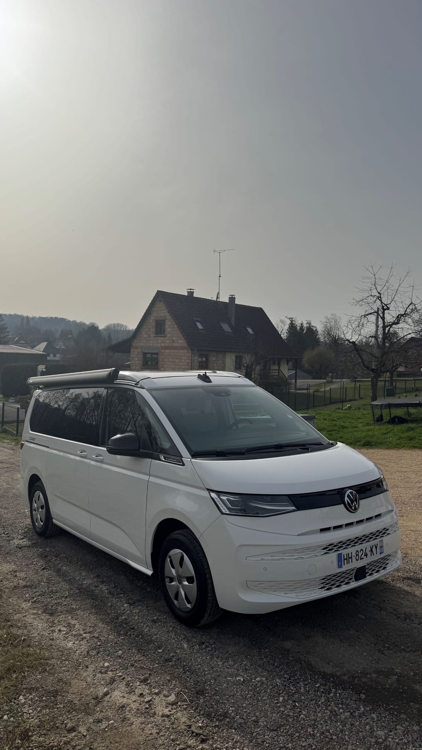 nouveau california t7 blanc dsg7 avec attelage