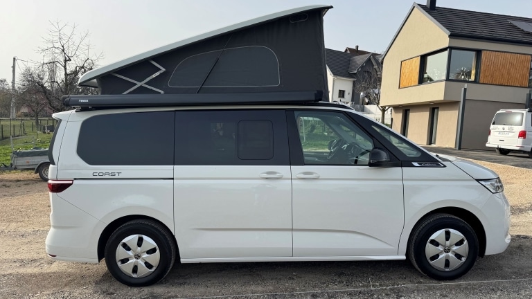 nouveau california t7 blanc dsg7 avec attelage