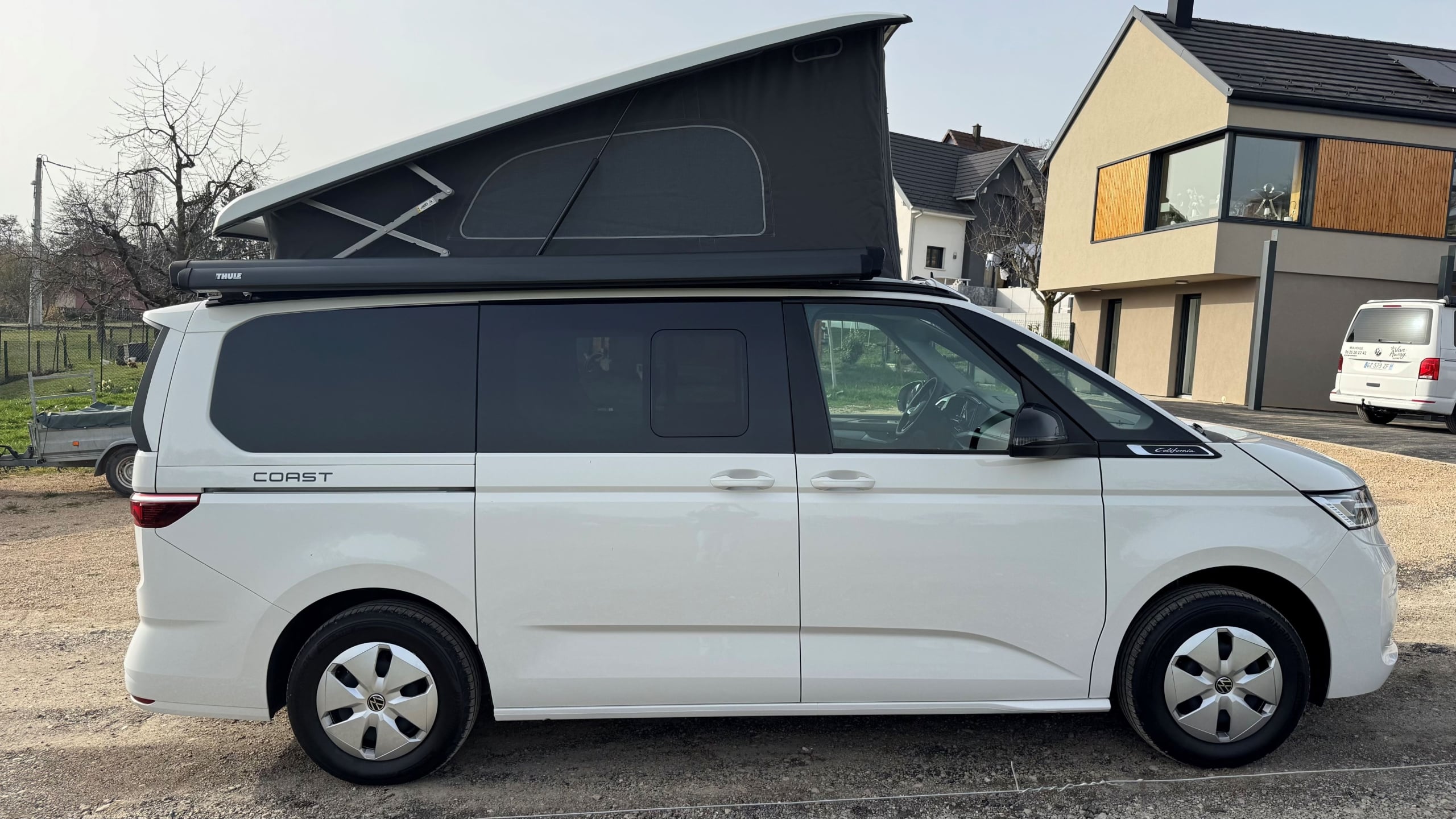 nouveau california t7 blanc dsg7 avec attelage