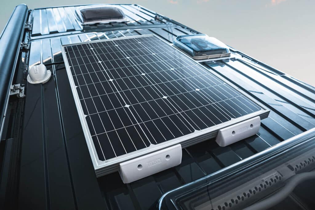 panneau solaire van