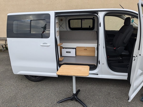 peugeot expert / opel vivaro aménagé 2 places