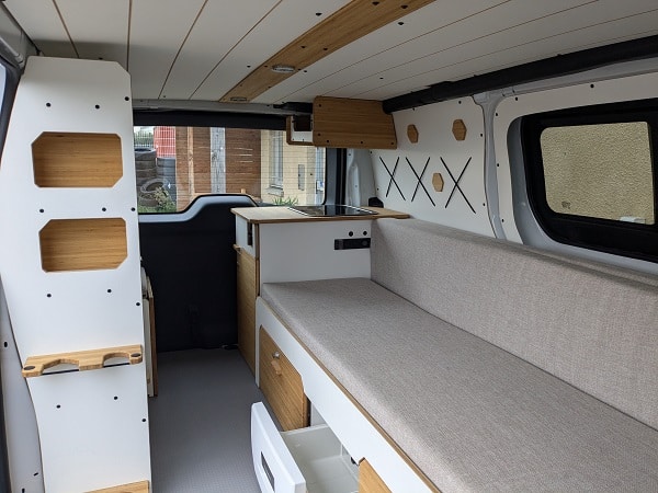 peugeot expert / opel vivaro aménagé 2 places