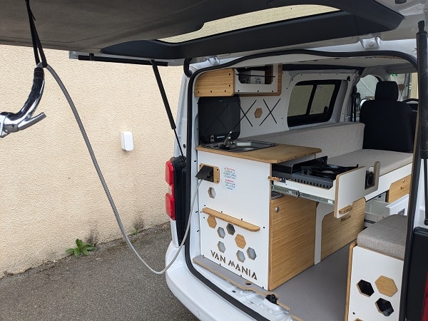 peugeot expert / opel vivaro aménagé 2 places