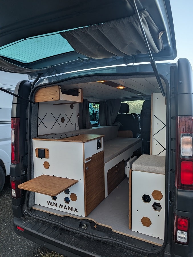 renault trafic aménagé kit van mania