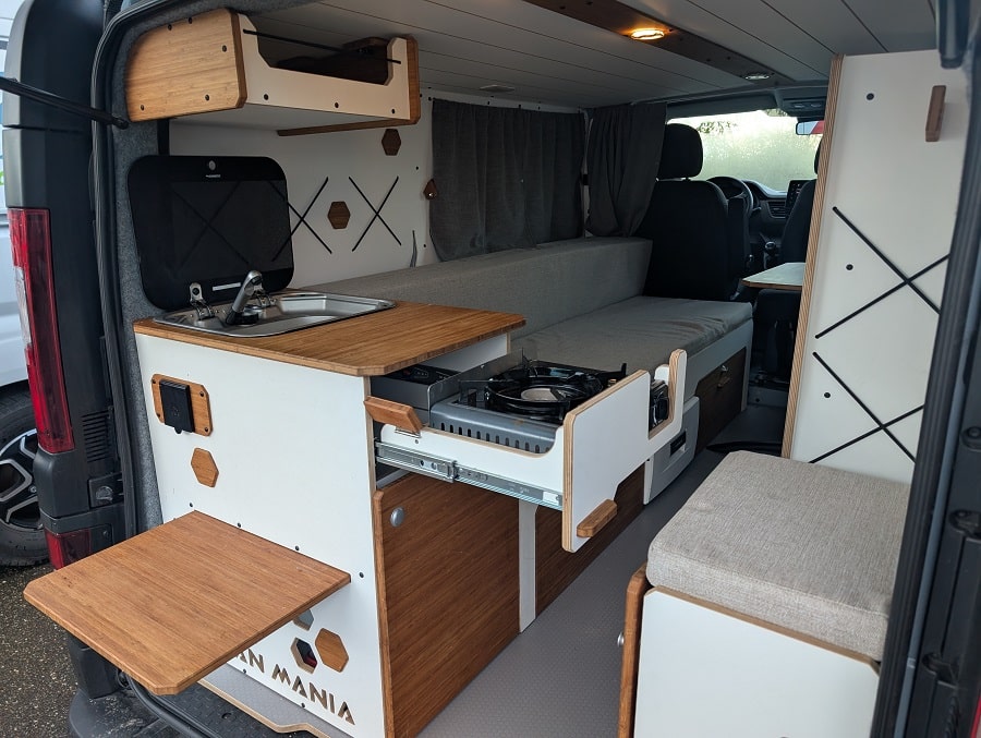 renault trafic aménagé kit van mania