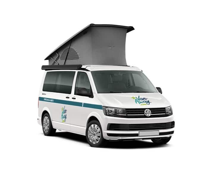 van rental volkswagen Kalifornien