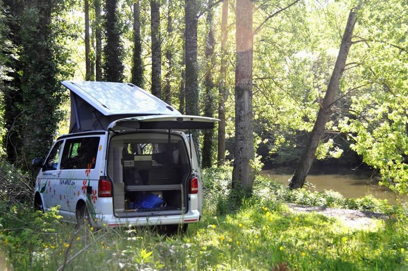 week end en van volkswagen california