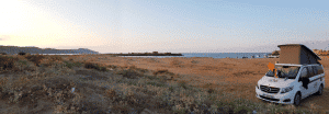 Dormir En Van Sur La Plage De Siculiana Marina