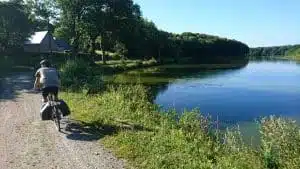 Circuit Van Bretagne Et Chemin De Halage En Vélo
