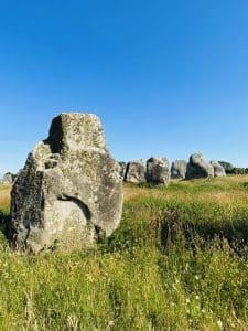 Carnac Alignements Van Aménagé Circuit Bretagne