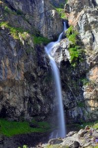 vallée du valgaudemar cascade roadtrip hautes alpes en van aménagé