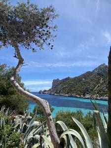 les calanques de sormiou en fourgon amenage van away