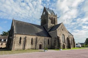 sainte mère l'église circuit road trip en camping car normandie