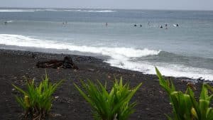 plage de taharu'u roadtrip en van van away