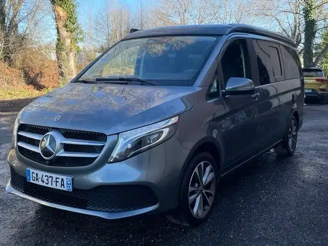 Occasion Mercedes Marco Polo 300D 4MATIC  Boite 9G-TRONIC 2021 BORDEAUX