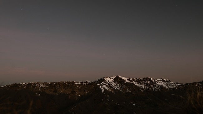 circuit cantal en fourgon nuit montagne