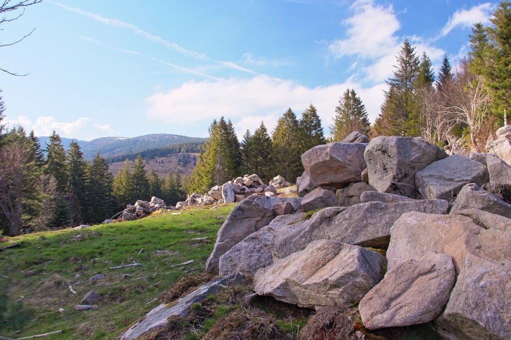 Les Vosges en van aménagé