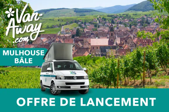 VAN-AWAY Mulhouse/Bâle vous propose -10% sur votre Roadtrip !