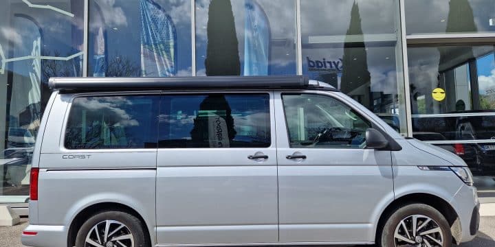 Volkswagen California Coast T6.1 150 CV DSG7 – JUILLET 2021 – 66300€ – PROVENCE