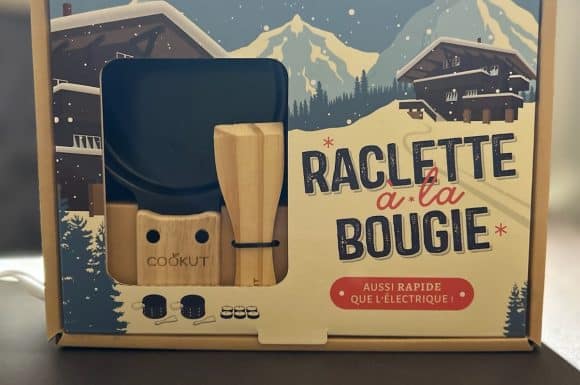 Réconfort à bord: votre appareil de raclette à la bougie OFFERT !
