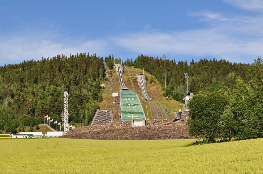 lillehammer circuit norvege en van ou camping car