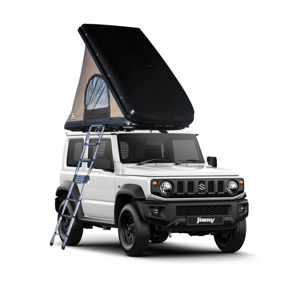 4×4 JIMNY avec tente de toit