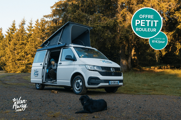 BON PLAN : Offre petit ROULEUR au départ de Van Away TOURS 🚐