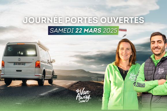 Journée portes ouvertes VAN-AWAY samedi 22 Mars