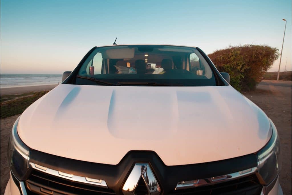 avant van amenage maroc plage