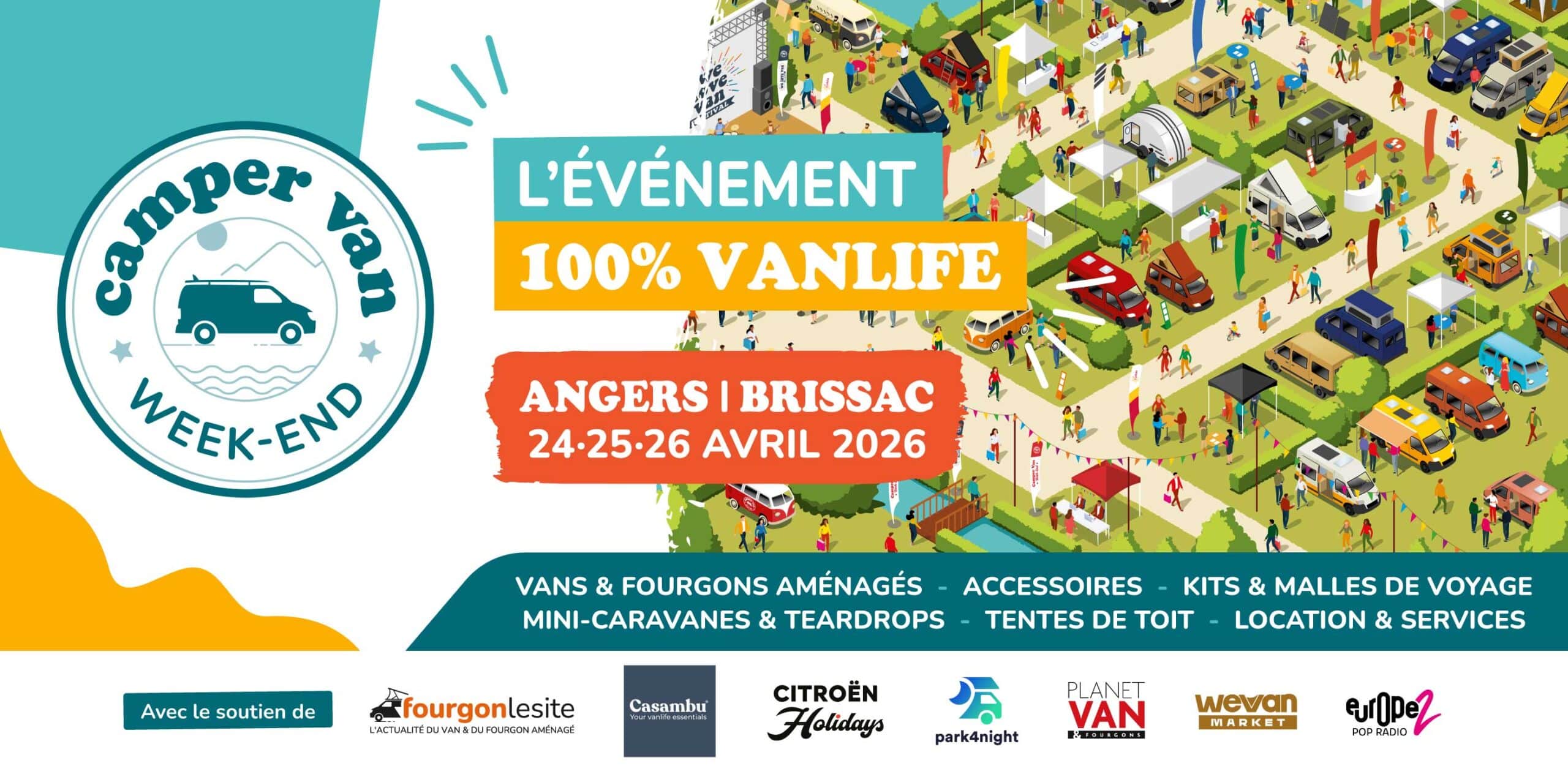 campervan weekend brissac