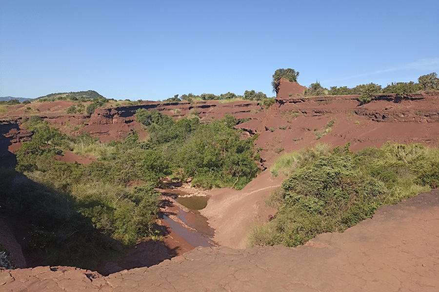 canyon dans l'hérault 9x6