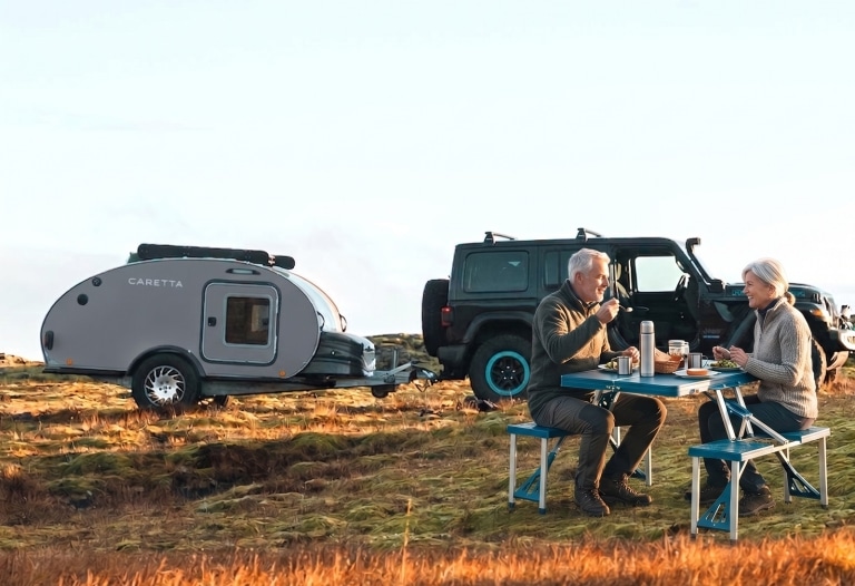 location mini caravane caretta teardrop