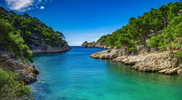 french fjords,calanques national park, calanque d'en vau bay, cassis, france, europe