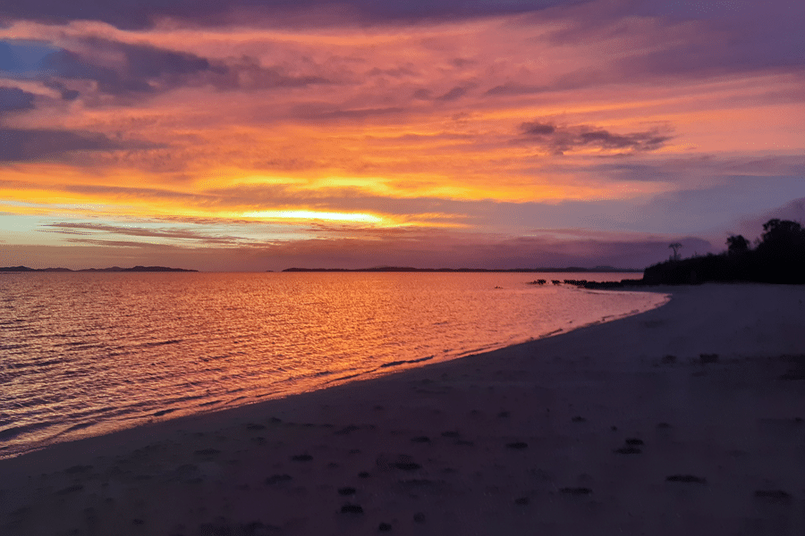 paysage nouvelle caldeonie coucher de soleil