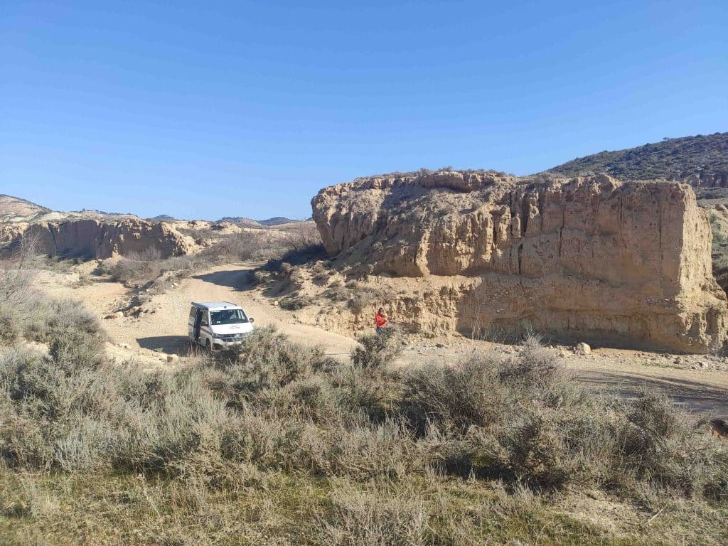 van away california desert maroc
