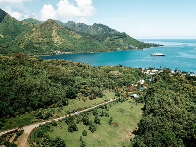 van amenage tahiti littoral village